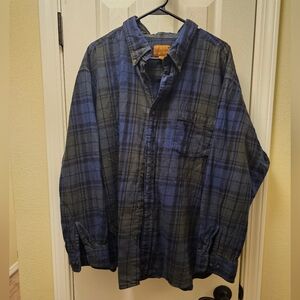St. Johns Bay 3XL Mens Flannel